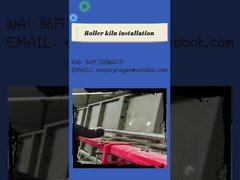 Установка роликовой печи